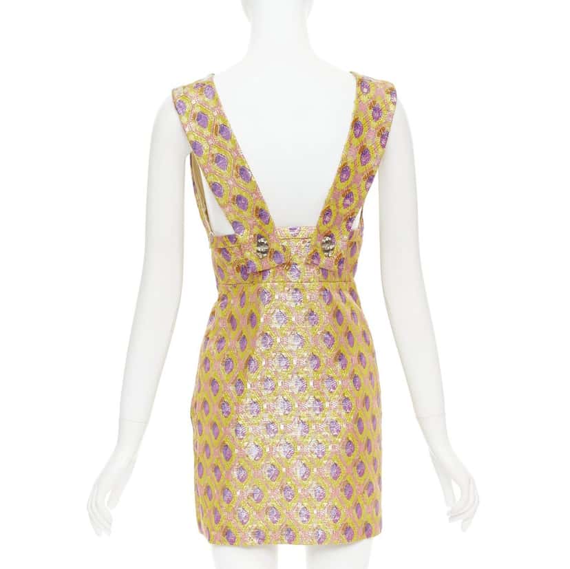 Miu Miu Product Yellow Silk Fair condition - Box View