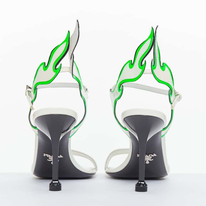 Prada Product White Leather Never worn - Box View