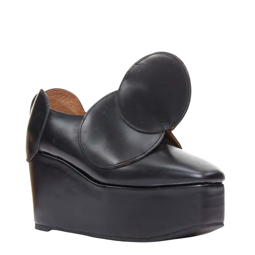 Junya Watanabe Product Black Leather Fair condition - Front View