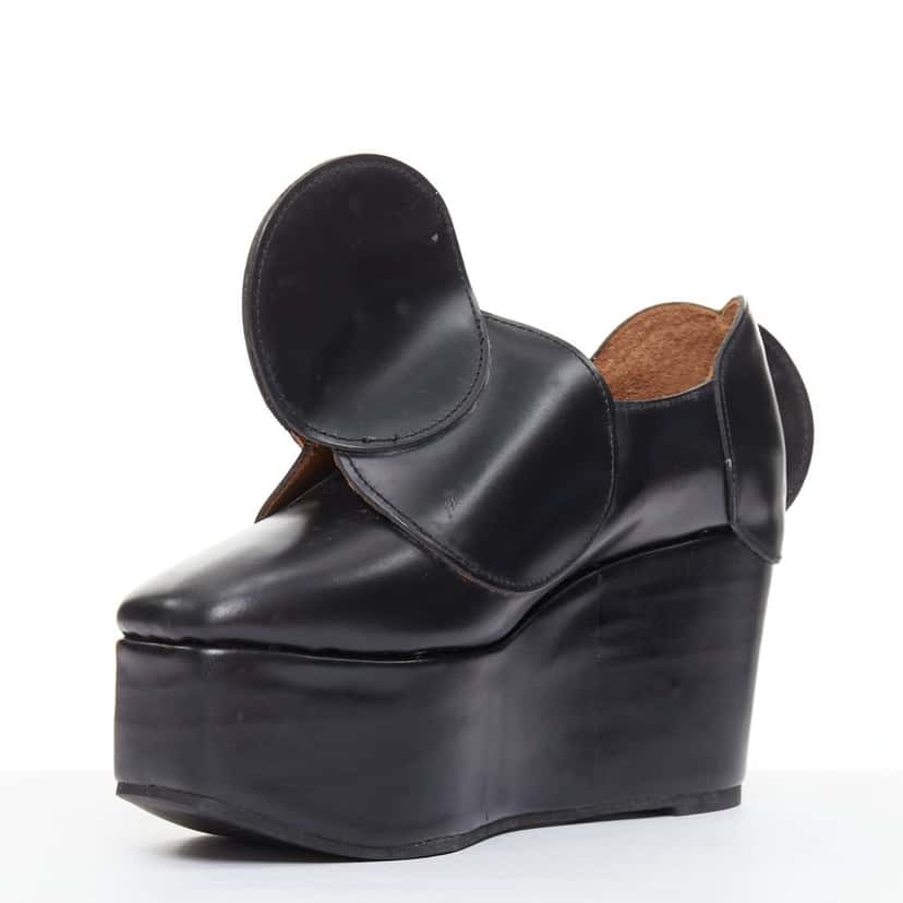 Junya Watanabe Product Black Leather Fair condition - Model View