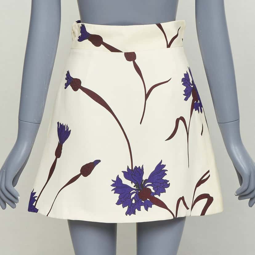 Miu Miu Product Ecru Viscose Very good condition - Box View