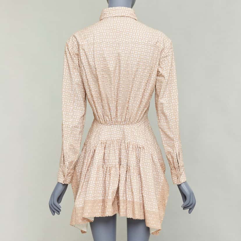 Alaia Product Beige Cotton Good condition - Back View