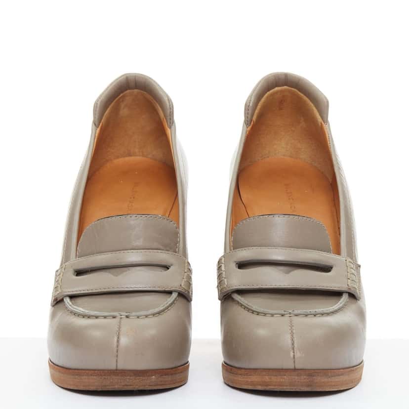 Balenciaga Product Khaki Leather Fair condition - Inside View