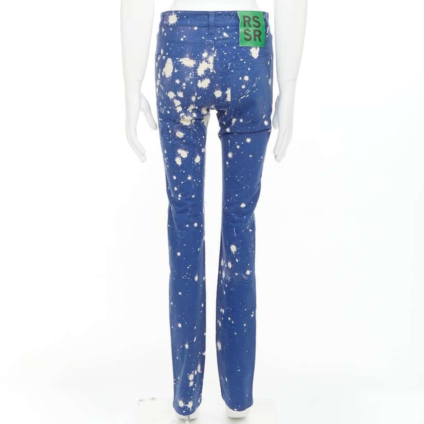 Raf simons Product Blue Denim Fair condition - Back View