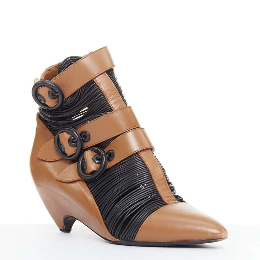 Balenciaga Product Brown Leather Fair condition - Back View