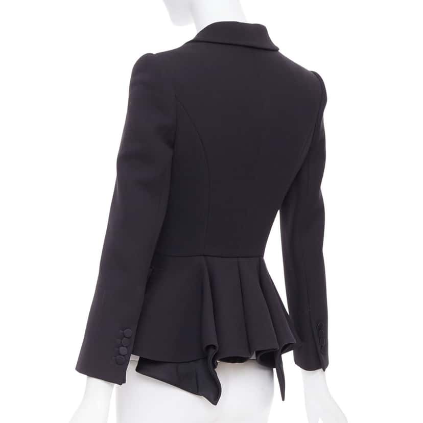 Alexander McQueen Product Black Wool Very good condition - Front View