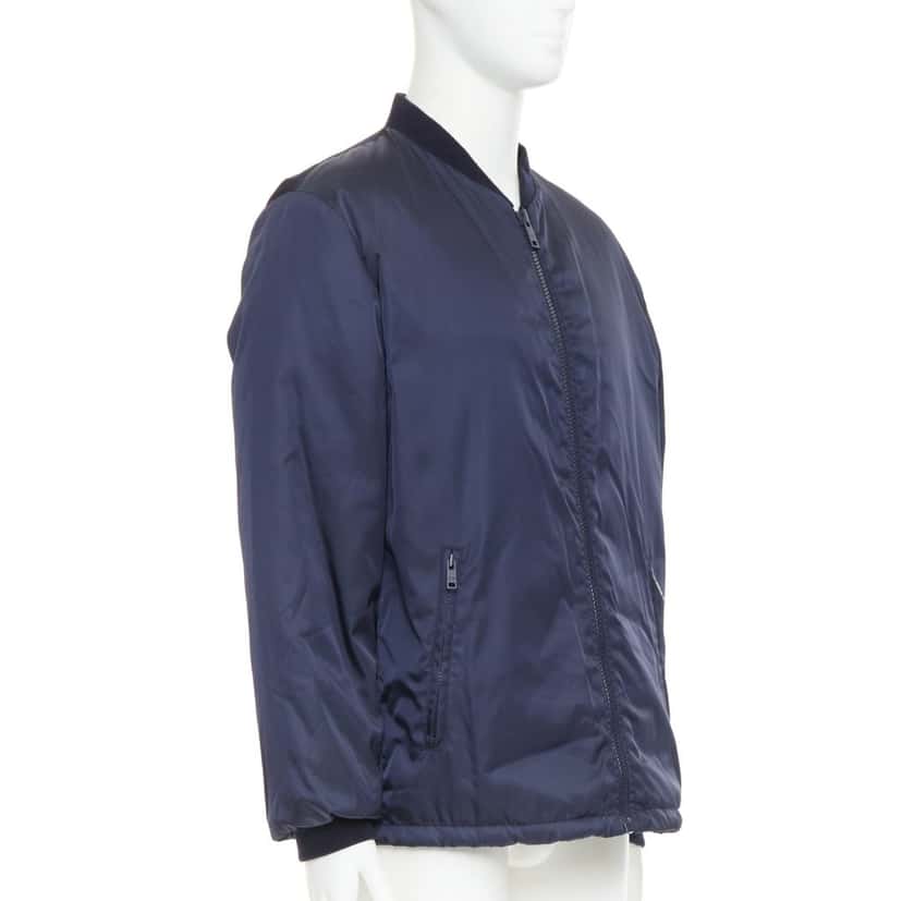 Prada Coat Navy Very good condition - Model View