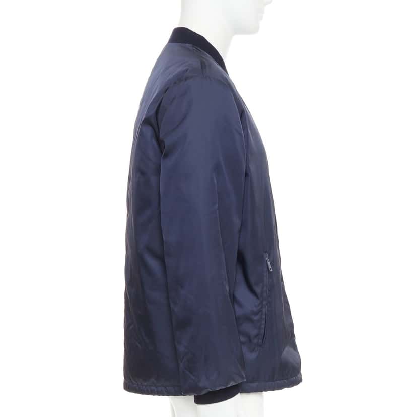 Prada Coat Navy Very good condition - Box View