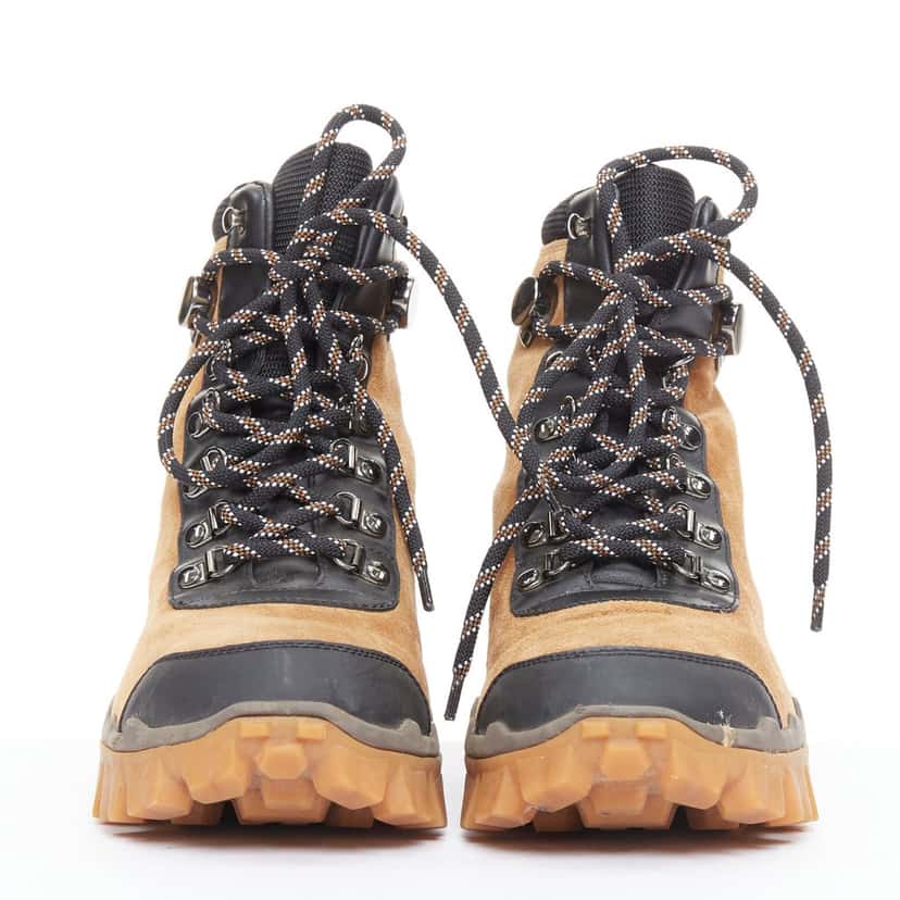 Moncler Helis Brown Suede Fair condition - Inside View