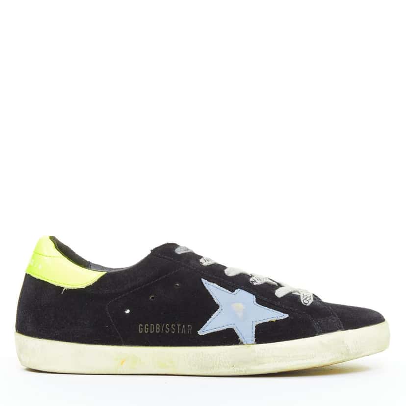Golden Goose GGDB SStar Black Suede Very good condition - Front View