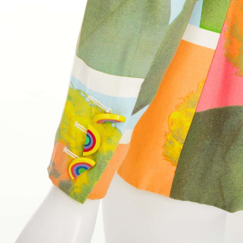 Moschino Jacket MultiColor Polyester Very good condition - Back View