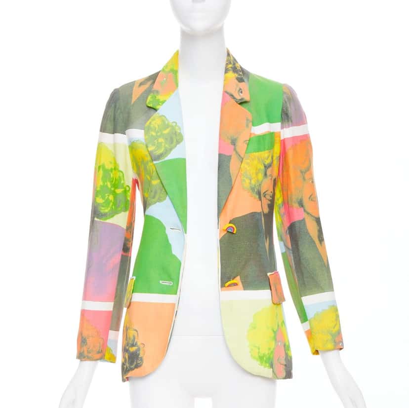 Moschino Jacket MultiColor Polyester Very good condition - Inside View