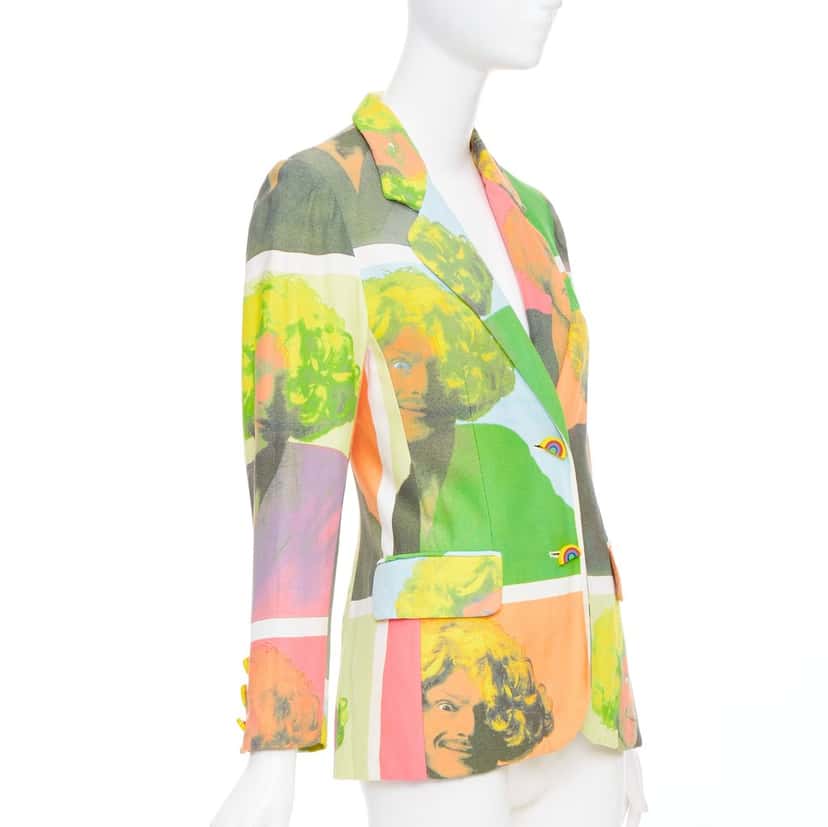 Moschino Jacket MultiColor Polyester Very good condition - Model View