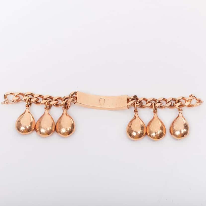 Dior Bracelet Gold Metal Good condition - Box View