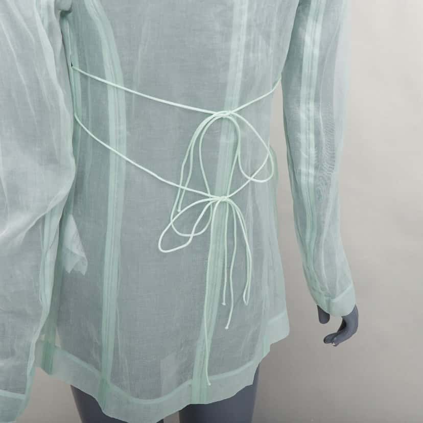 Cecilie Bahnsen Fisola Green Cotton Very good condition - Back View