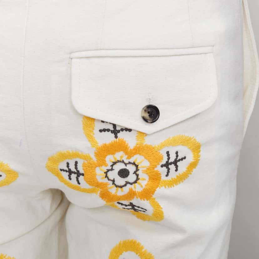 Bode Buttercup Ecru Cotton Very good condition - Back View