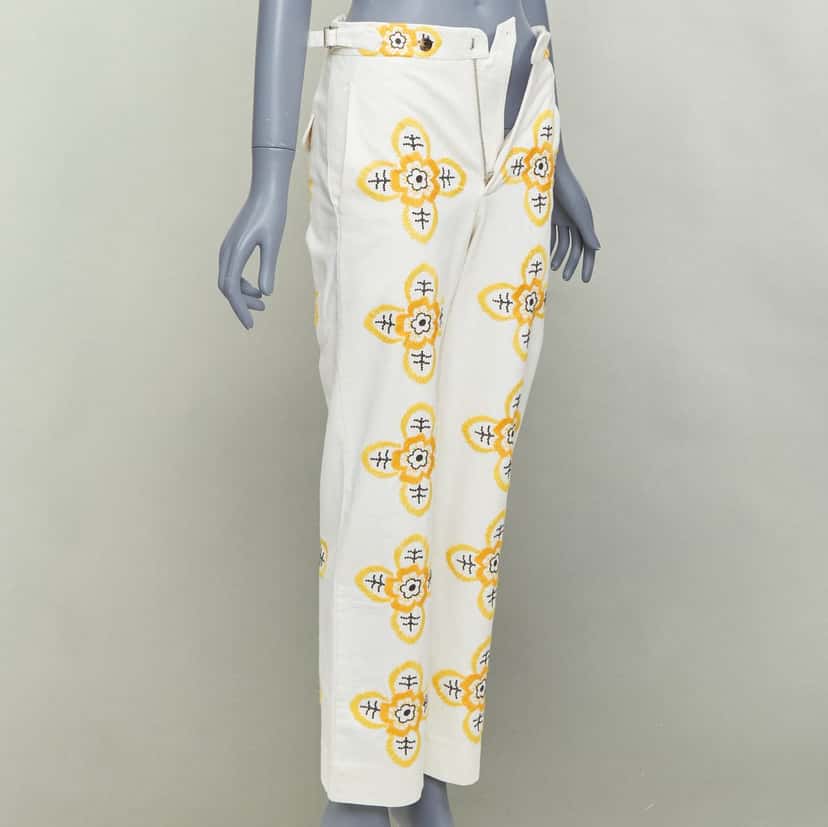 Bode Buttercup Ecru Cotton Very good condition - Inside View