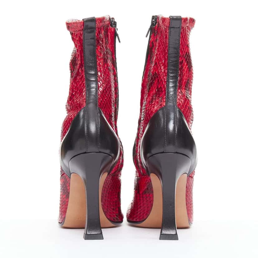 Celine Madame Flare Red Leather Very good condition - Box View