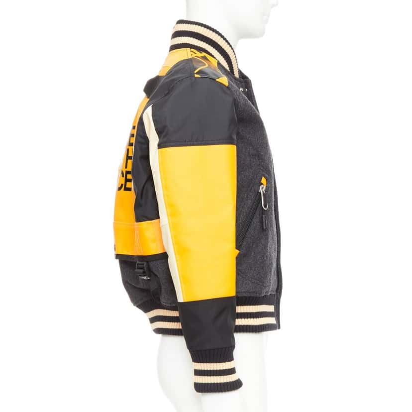 Junya Watanabe Coat Yellow Wool Very good condition - Box View