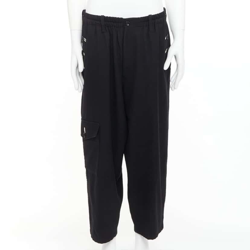 Yohji Yamamoto Product Black Wool Very good condition - Inside View