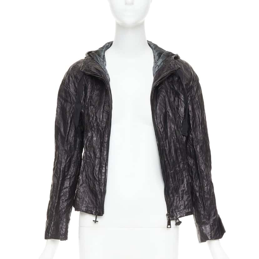 Prada Jacket Black Leather Very good condition - Inside View