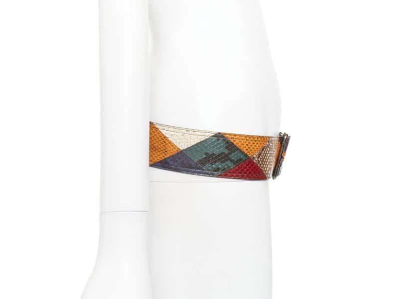 Saint Laurent Belt MultiColor Leather Very good condition - Model View