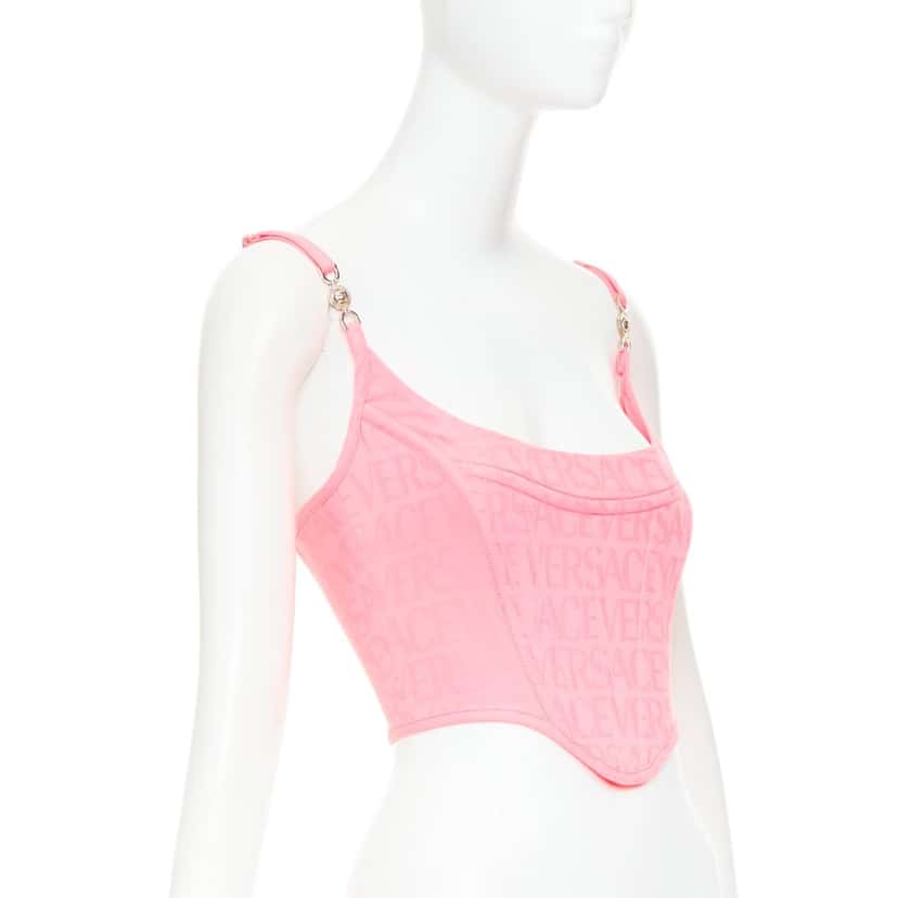 Versace Medusa '95 Corset Pink Never worn, with tag - Inside View