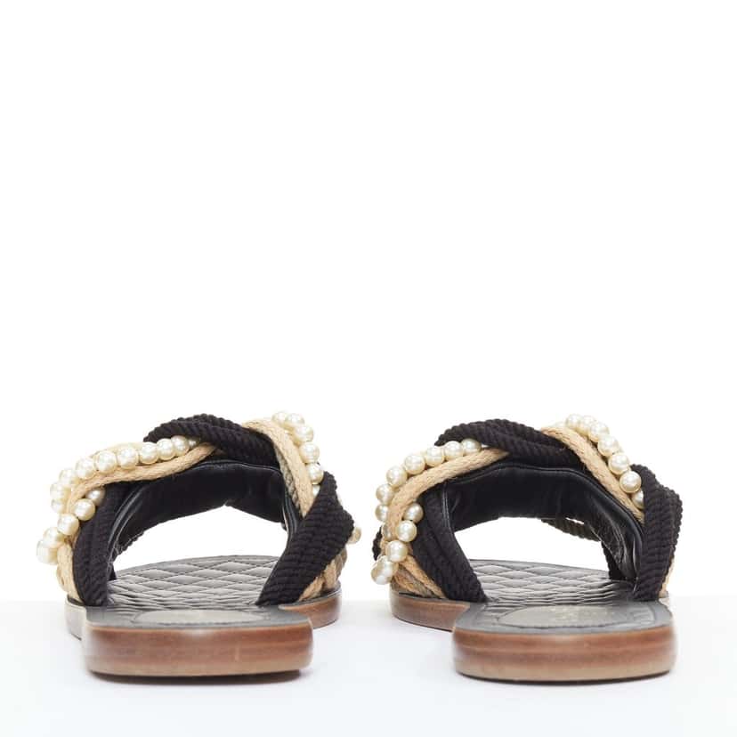 Chanel Black Other Sandals Black Very good condition - Box View