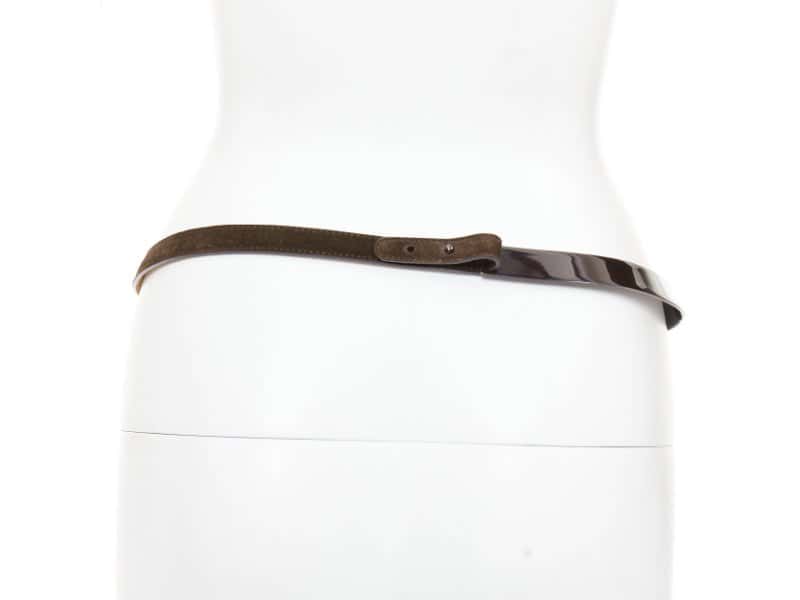 Gucci Belt Brown Metal Fair condition - Box View