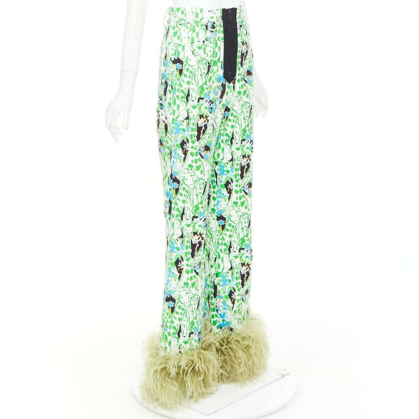 Miu Miu Product Green Cotton Never worn, with tag - Inside View