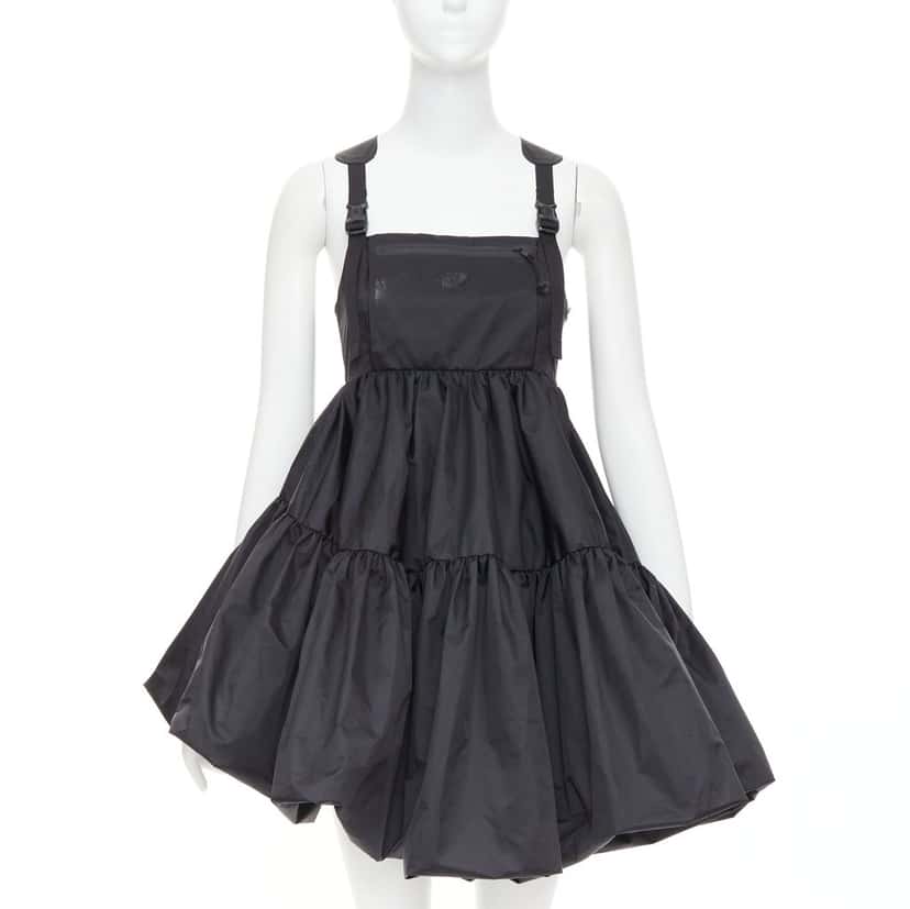 Cecilie Bahnsen SHARA MOUNTAIN DRESS Black Never worn, with tag - Front View