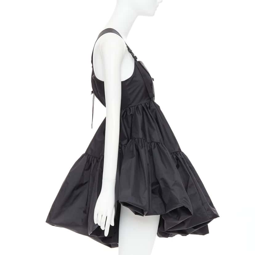 Cecilie Bahnsen SHARA MOUNTAIN DRESS Black Never worn, with tag - Model View