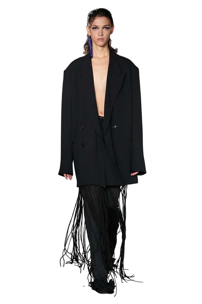 Dries Van Noten Skirt Black Never worn - Front View