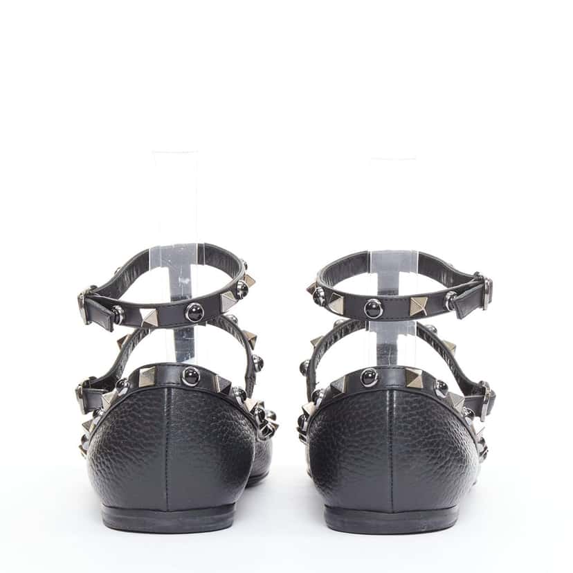 Valentino Rockstud Black Leather Good condition - Box View