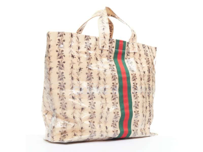 Gucci Handbag Beige Plastic Fair condition - Inside View