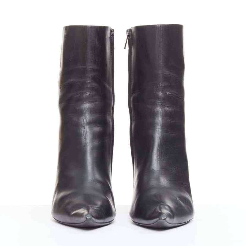 Balenciaga Hourglass Black Leather Fair condition - Inside View