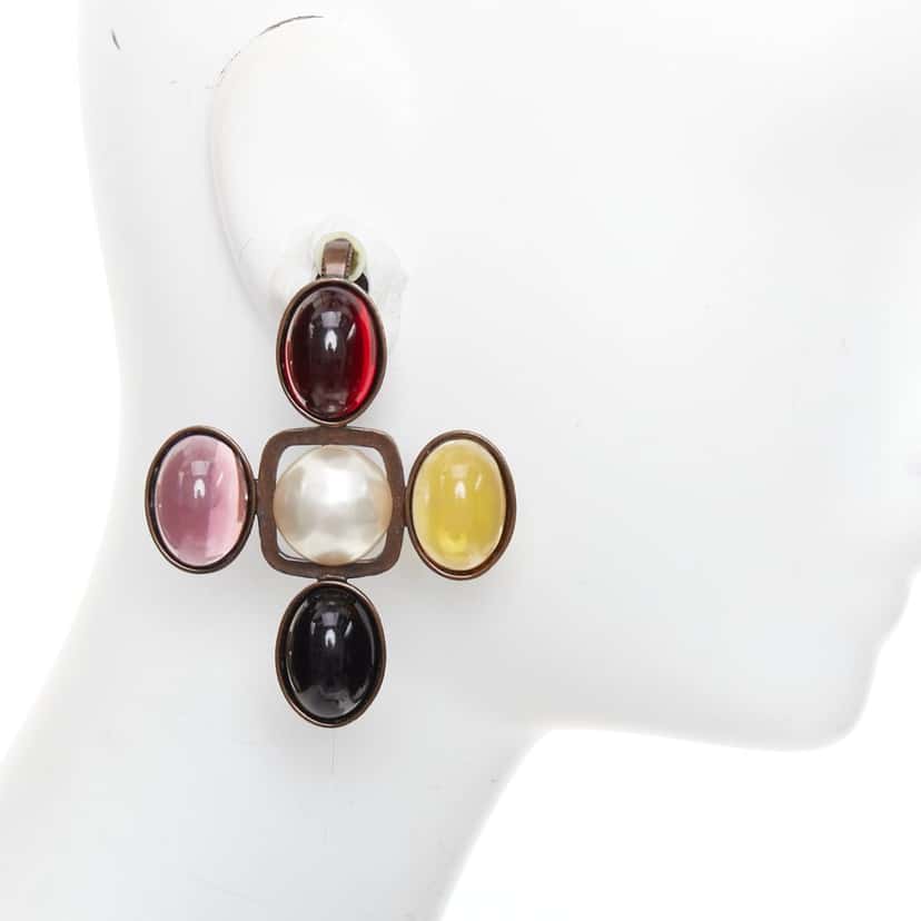 Saint Laurent 666425-Y15VR-9247 Blue Metal Very good condition - Inside View