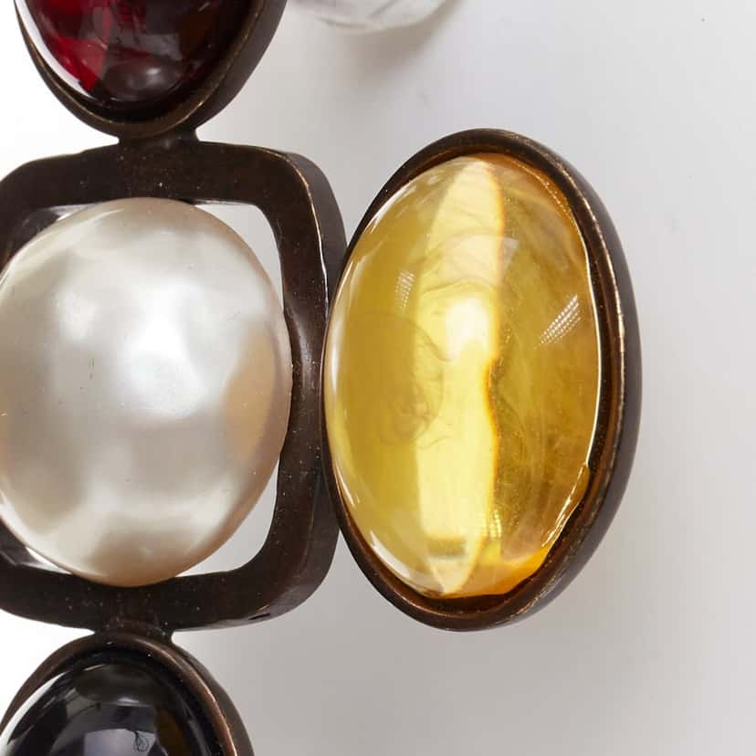 Saint Laurent 666425-Y15VR-9247 Blue Metal Very good condition - Model View