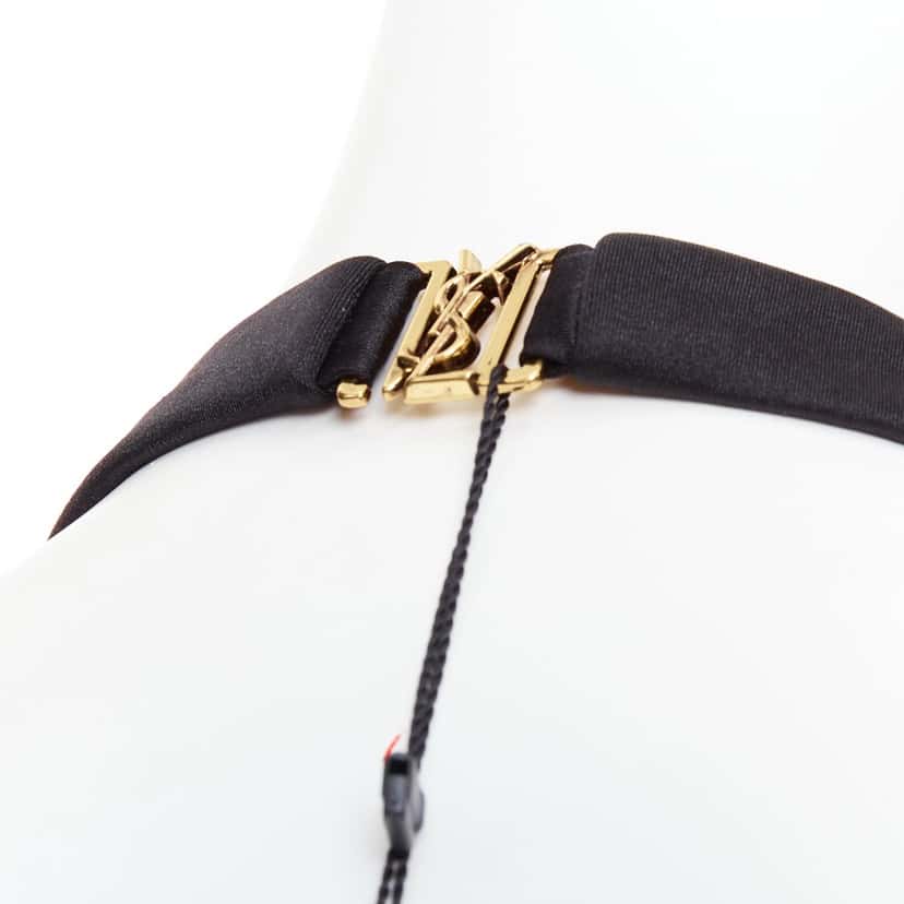 Saint Laurent Jumpsuit Black Polyamide Never worn, with tag - Back View