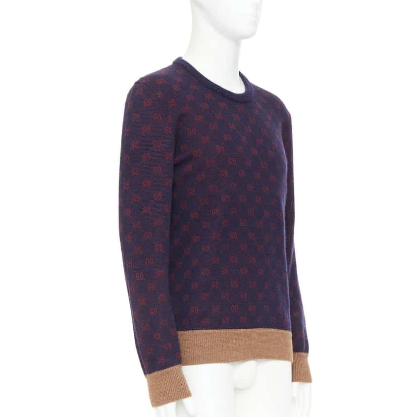 Gucci Top Purple Wool Very good condition - Inside View