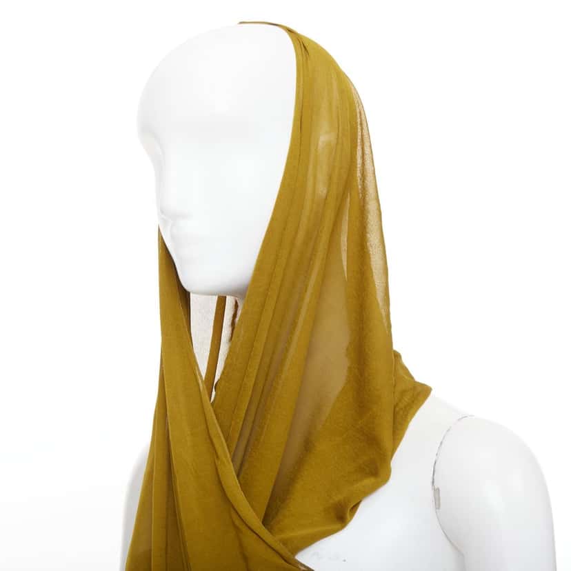 Saint Laurent Dress Green Viscose Never worn, with tag - Back View