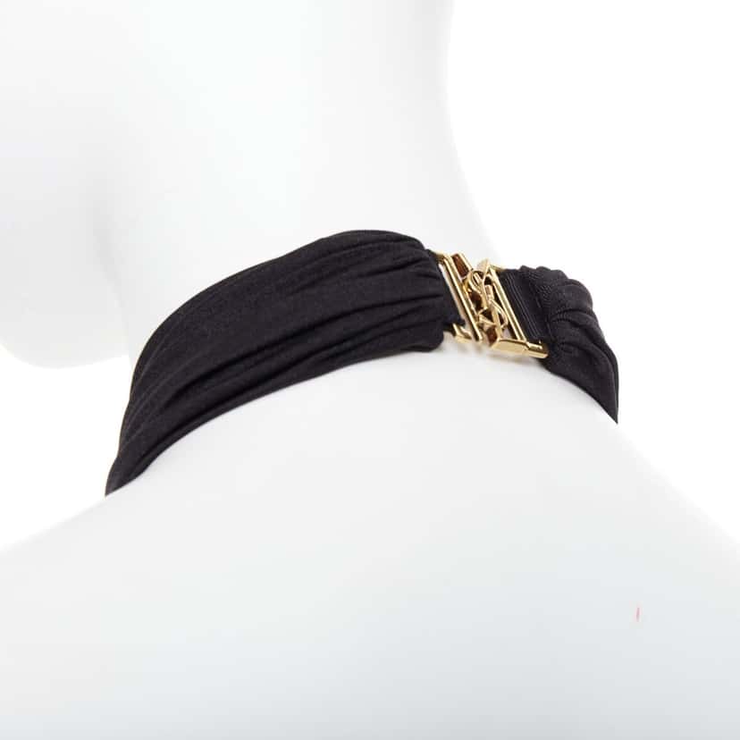 Saint Laurent Jumpsuit Black Polyamide Never worn, with tag - Back View