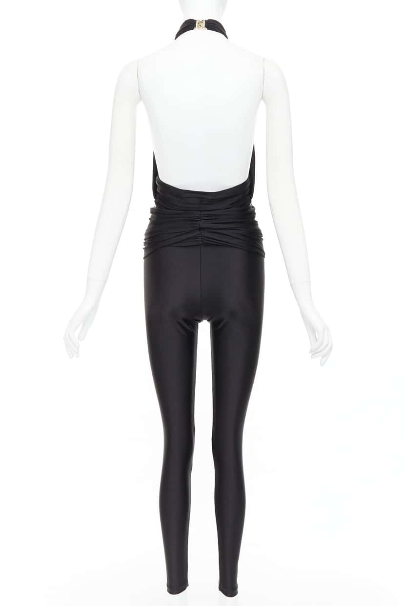 Saint Laurent Jumpsuit Black Polyamide Never worn, with tag - Box View