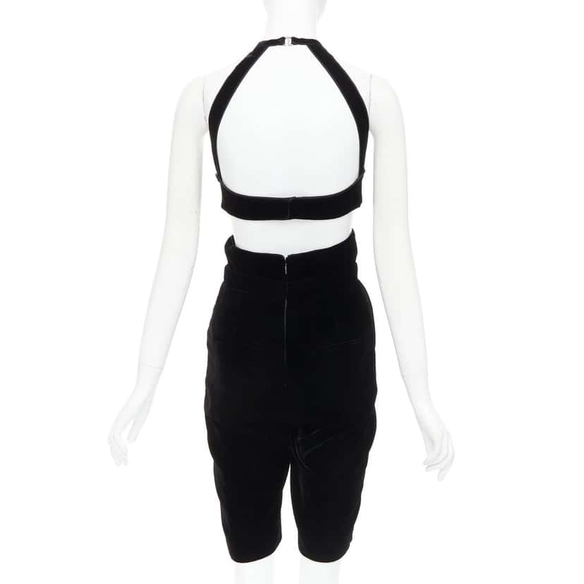 Saint Laurent Jumpsuit Black Viscose Never worn, with tag - Box View