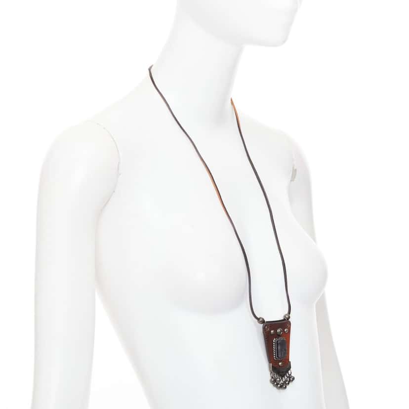 Saint Laurent Product Brown Leather Very good condition - Inside View