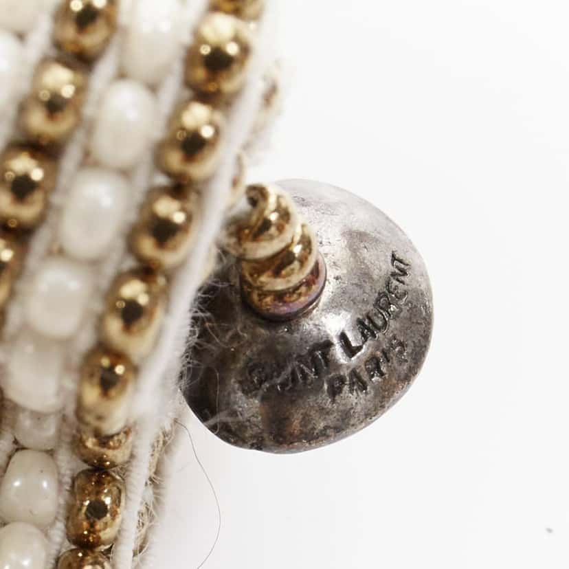 Saint Laurent Product Ecru Plastic Never worn - Back View