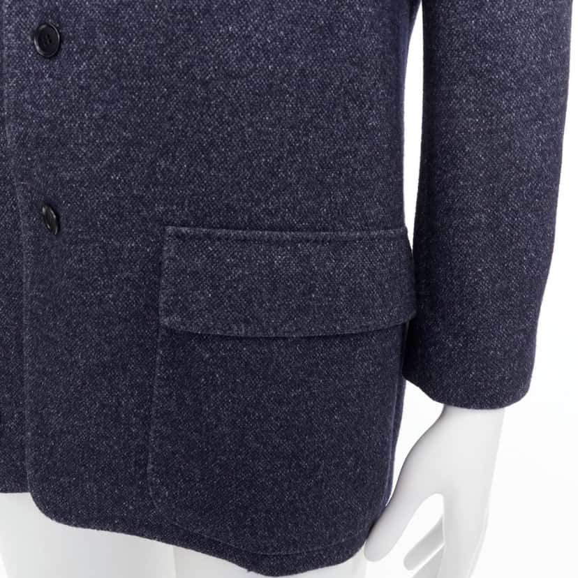 Loro Piana Jacket Navy Cashmere Very good condition - Back View