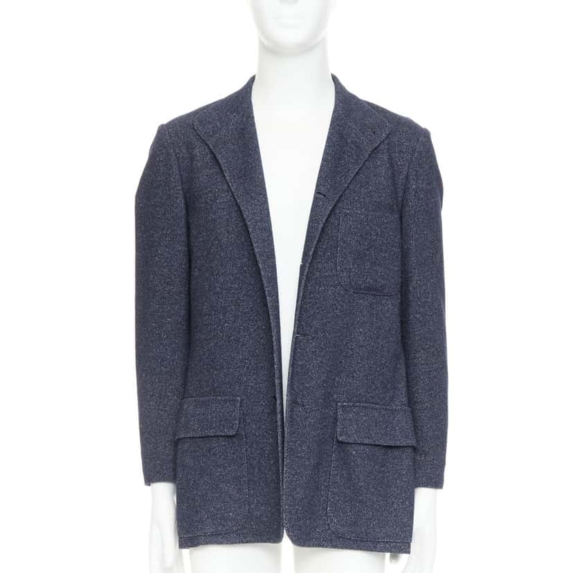 Loro Piana Jacket Navy Cashmere Very good condition - Inside View