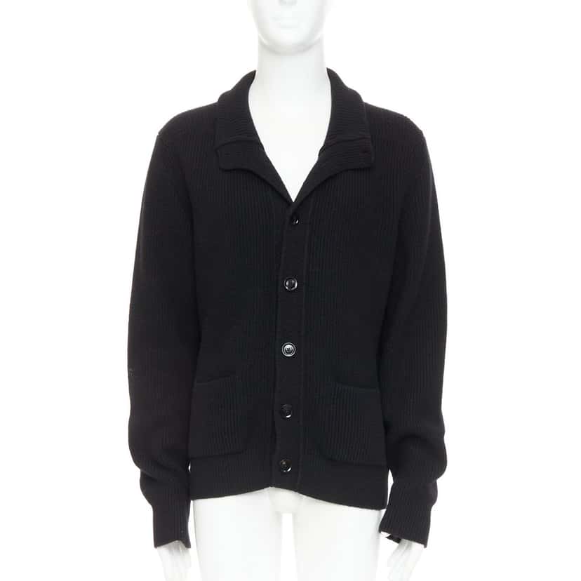 Tom Ford Tom Cardigan Black Cashmere Good condition - Front View