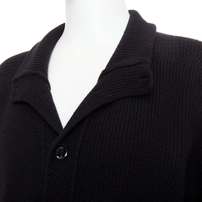 Tom Ford Tom Cardigan Black Cashmere Good condition - Back View